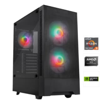PC GAMER AMD Ryzen 5 7500F 6x3.70GHz 16Go DDR5 RTX 5070 12Go à 1.209,08€