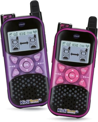 VTech KidiTalkie Explorer Morado/Rosa, Walkie-Talkies Infantil con Linterna por 18€