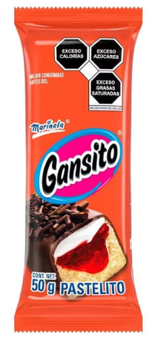 Pastelito Marinela Gansito 50g por $15 en Walmart
