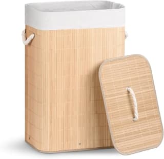 VOUNOT cesto de ropa sucia 72L por 16,55€ en Amazon