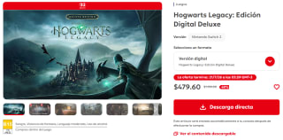 Hogwarts Legacy: Edición Digital Deluxe por $480 | Nintendo eShop