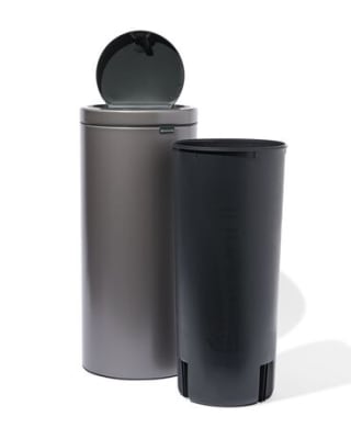 Brabantia Touch Bin Flat Top prullenbak 30L voor €59,99 bij HEMA