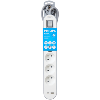 Multiprise USB-A et USB-C Philips 7 prises pour 9,95€ chez Action