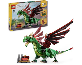 LEGO Creator 3 en 1 Dragón Medieval Ave Fénix Serpiente Marina 31161 por 31.67€
