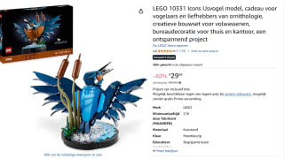 LEGO Icons IJsvogel (10331) voor €29,99 bij Amazon
