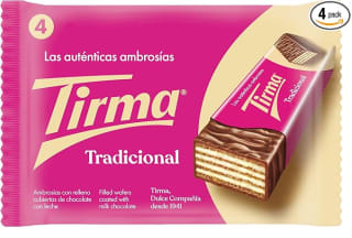 Tirma Ambrosías de Chocolate con Leche 86g (Pack de 4) por 1€ en Amazon