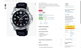 Reloj Casio MTP-VD01L-1EV por $590 | Amazon