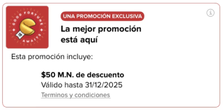 Cupón Panda Express: $50 de descuento en la app