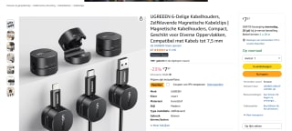 UGREEEN kabelhouders voor €7,57