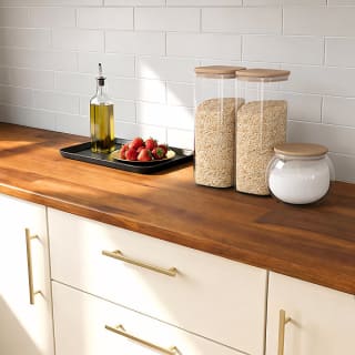Plan de travail Noava bois d'acacia 250 x 65 x 3,6 cm à 99,90€ chez Castorama