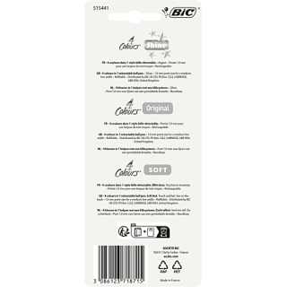 BIC 4 Couleurs Stylo-Bille Mixte x3 à 2,69€ chez Leclerc
