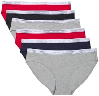Tommy Hilfiger Cotton Bikini Panty 6 Pack por $634.05 en Amazon
