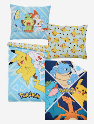 Pokémon Dekbedovertrek Ca. 140x200 cm voor €15,99 bij de Aldi