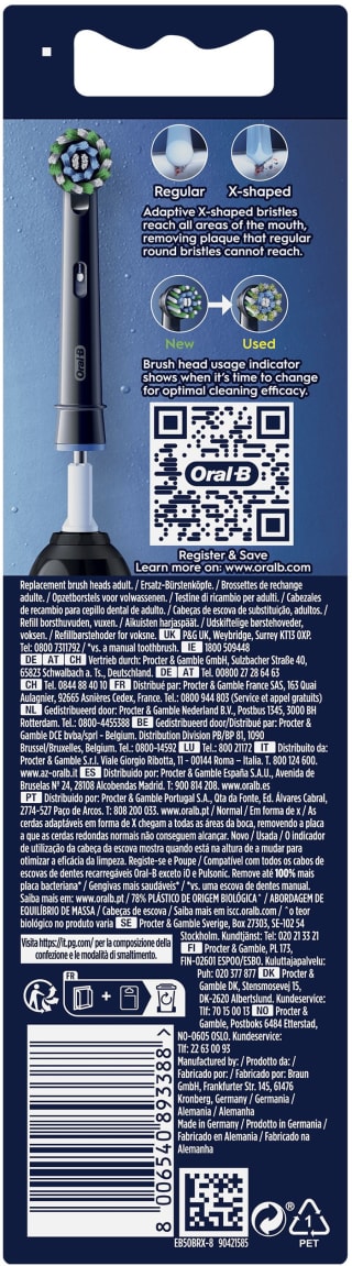 Oral-B Pro Cross Action (8 stuks) voor €22,99 bij Coolblue