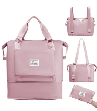 Bolsa de viaje grande plegable por 9.99€.