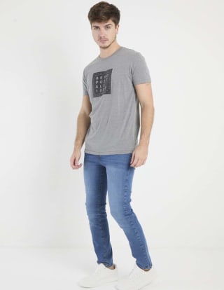 Jeans slim Aéropostale lavado medio para hombre por $189.50 en Liverpool