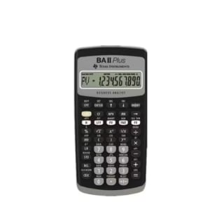 Calculatrice financière BA II Plus à 34,90€
