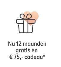 Krijg € 75,- cadeau en 12 maanden geen vaste kosten bij Nationale Nederlanden.