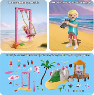 PLAYMOBIL Barbie Beach Café (72121) voor €41,09 bij Amazon