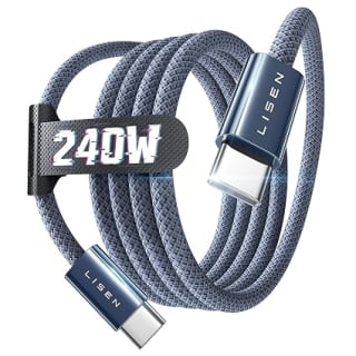 LISEN 240W Cable USB C 1M por $79 en Amazon