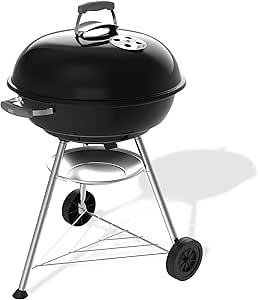 Weber Compact Kettle Charcoal Barbecue 57 cm with Stand & Wheels