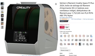 Creality Space Pi Filament Dryer Plus voor €84,15 bij Amazon