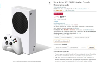 Consola Xbox Series S 512GB Reacondicionada por 189,99€