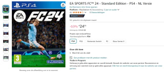 EA SPORTS FC 24 (PS4) voor €24,95 bij Amazon NL