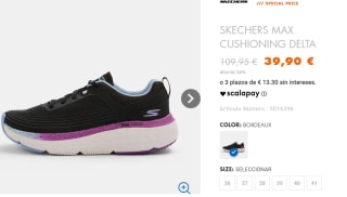 Zapatillas para Mujer Skechers MAX Cushioning Delta por 39.9€