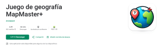 Gratis videojuego MapMaster Android