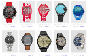 Recopilación relojes marca Diesel desde 58€