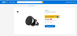 Porta celular Magnet por $2.000