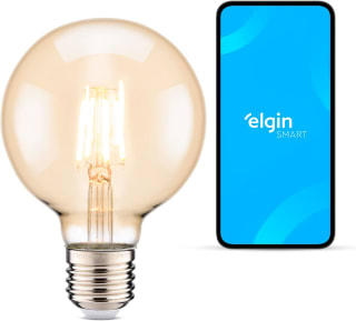 Lampada Smart da Elgin, Vintage Retro - R$ 37,90