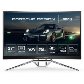 Monitor gaming AOC PD27 AGON Porsche Design de 27 pulgadas LED QuadHD 240Hz por 499,98€