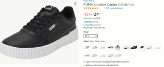 PUMA Carina 2.0 sneakers voor dames voor €24,97 bij Amazon