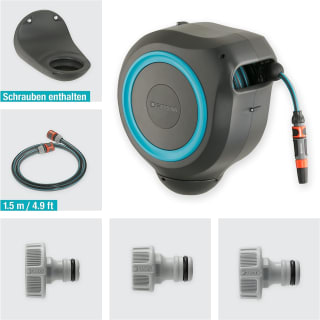 Gardena wandslangenbox Roll-up 20 meter voor €111,84 bij Amazon