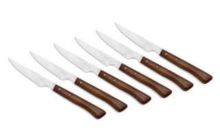 Juego Arcos 6 Cuchillos de carne madera por solo 17,59€