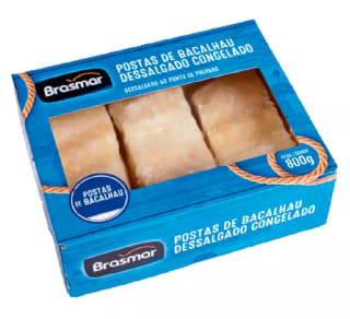 Bacalhau Morhua Congelado de 800g - R$ 32,13