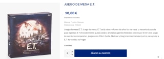 Juego de Mesa E.T. El Extraterrestre por 10€