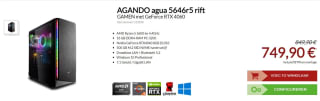 AGANDO agua 5646r5 rift voor €749,90 in de Agando-shop