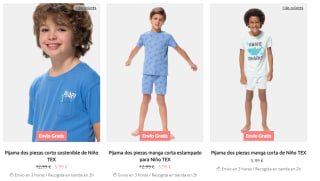 Recopilación de pijamas de manga larga y corta desde solo 5,99€ Carrefour + envío gratis