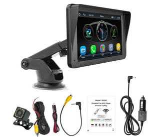 Reproductor de Video de Radio Universal inalámbrico para coche HD 12 LED por 34,58€