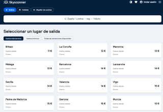 Londres Vuelos directos desde solos 11€