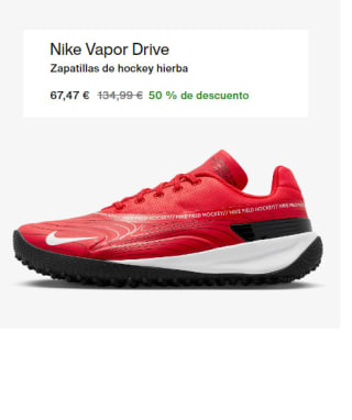 Zapatillas de Hockey Hierba para Mujer Nike Vapor Drive por 67.47€