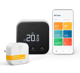 Tado Kit de Inicio con Termostato Inteligente X con Cableado y Bridge por solo 99€