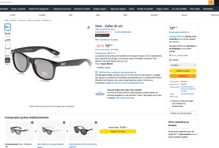 Vans Gafas de sol por tan solo 10,95€