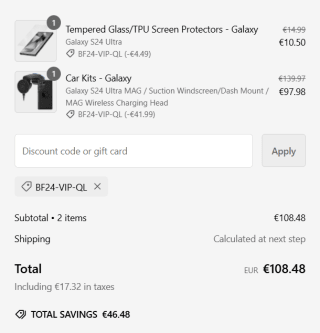 30% korting op alles bij QuadLockCase