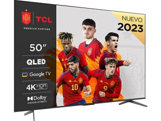 TV QLED 50" TCL 50C645, UHD 4K, Quad Core, Smart TV por 339€