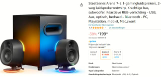SteelSeries Arena 7 luidspreker voor €199,99 bij Amazon