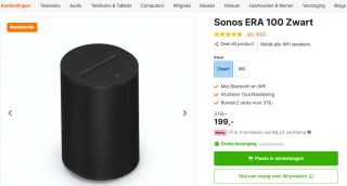 Sonos era 100 voor €199 bij Expert